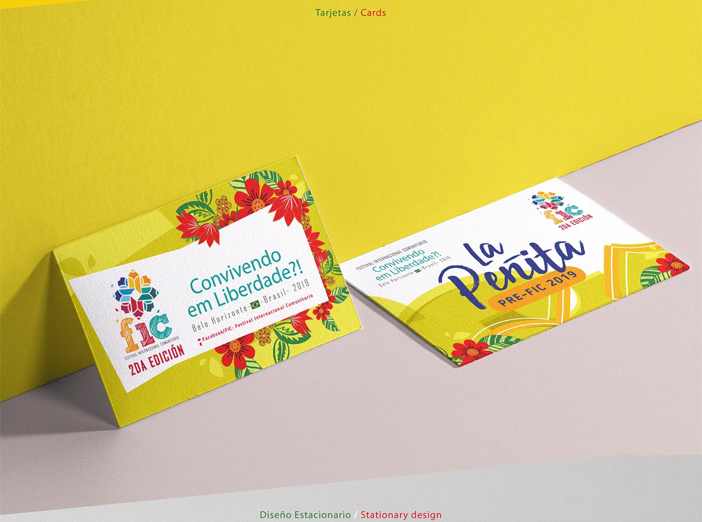 branding  Brasil colorfull comunitario diseño festival Flores identidad ilustracion logo