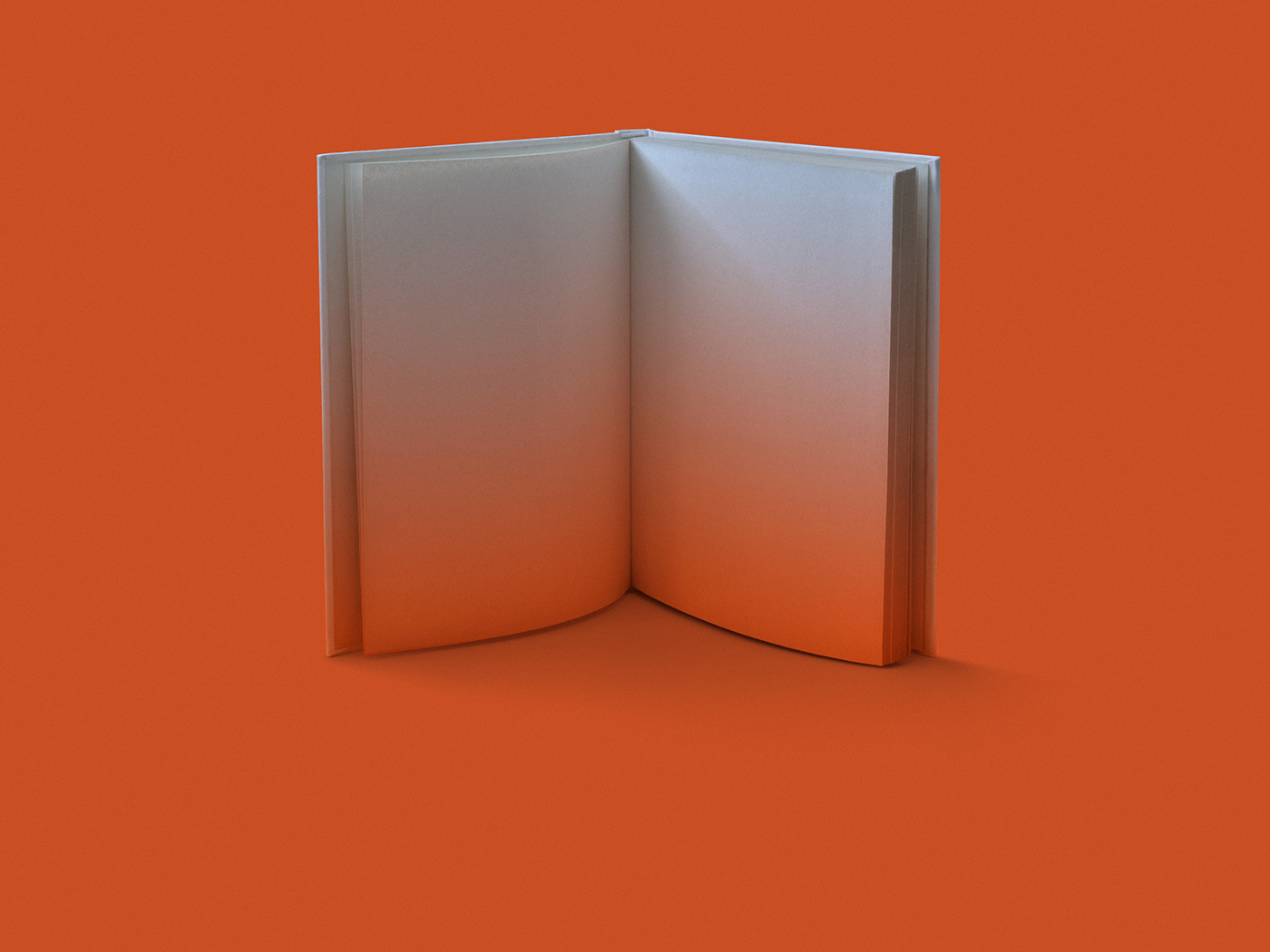 book design color notebook gradient print Mockup