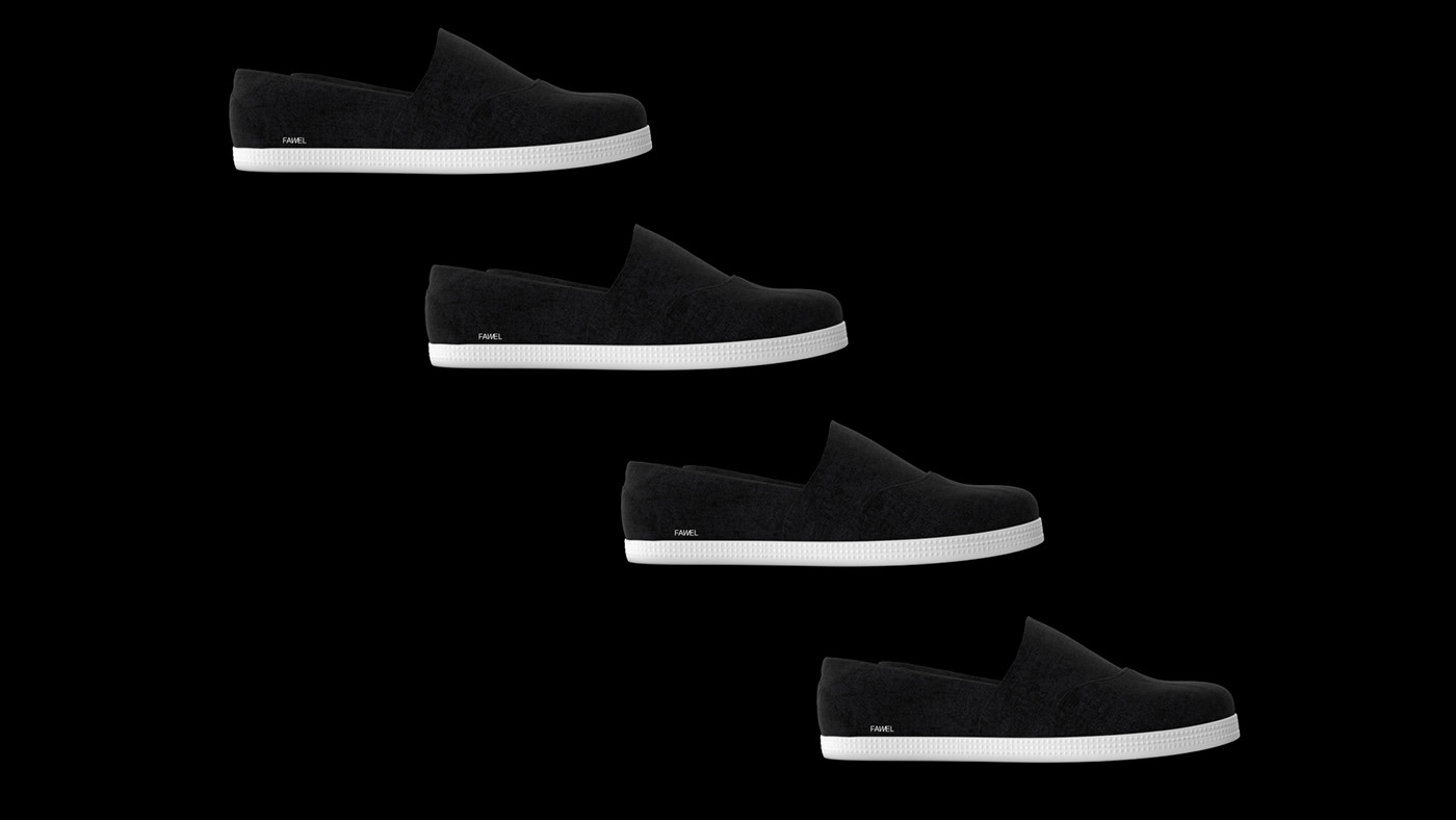 black and white brand identity Clothing design Fashion  girls moda shoes walking shoe