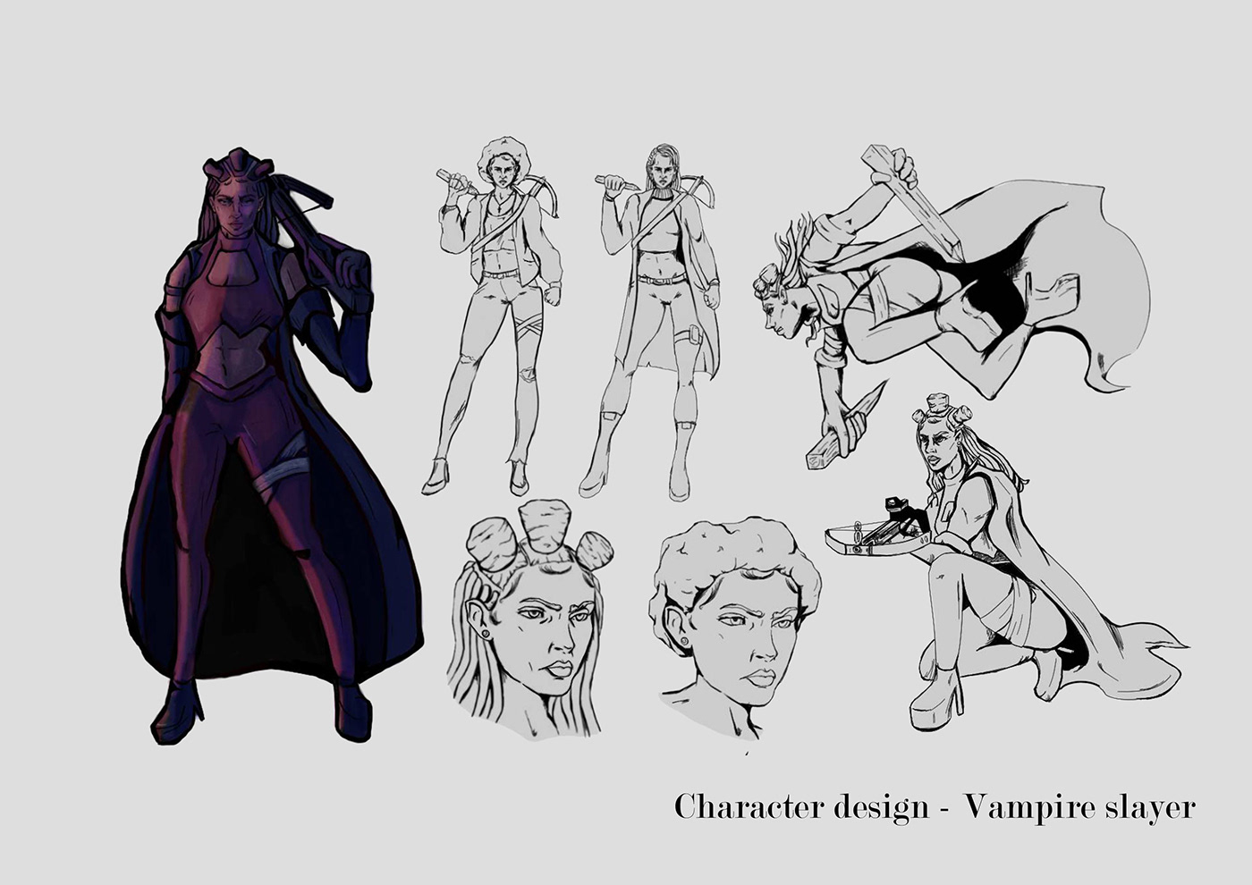 concept art Character design  Prop Design Environment design ILLUSTRATION  comic art 3d modeling blender