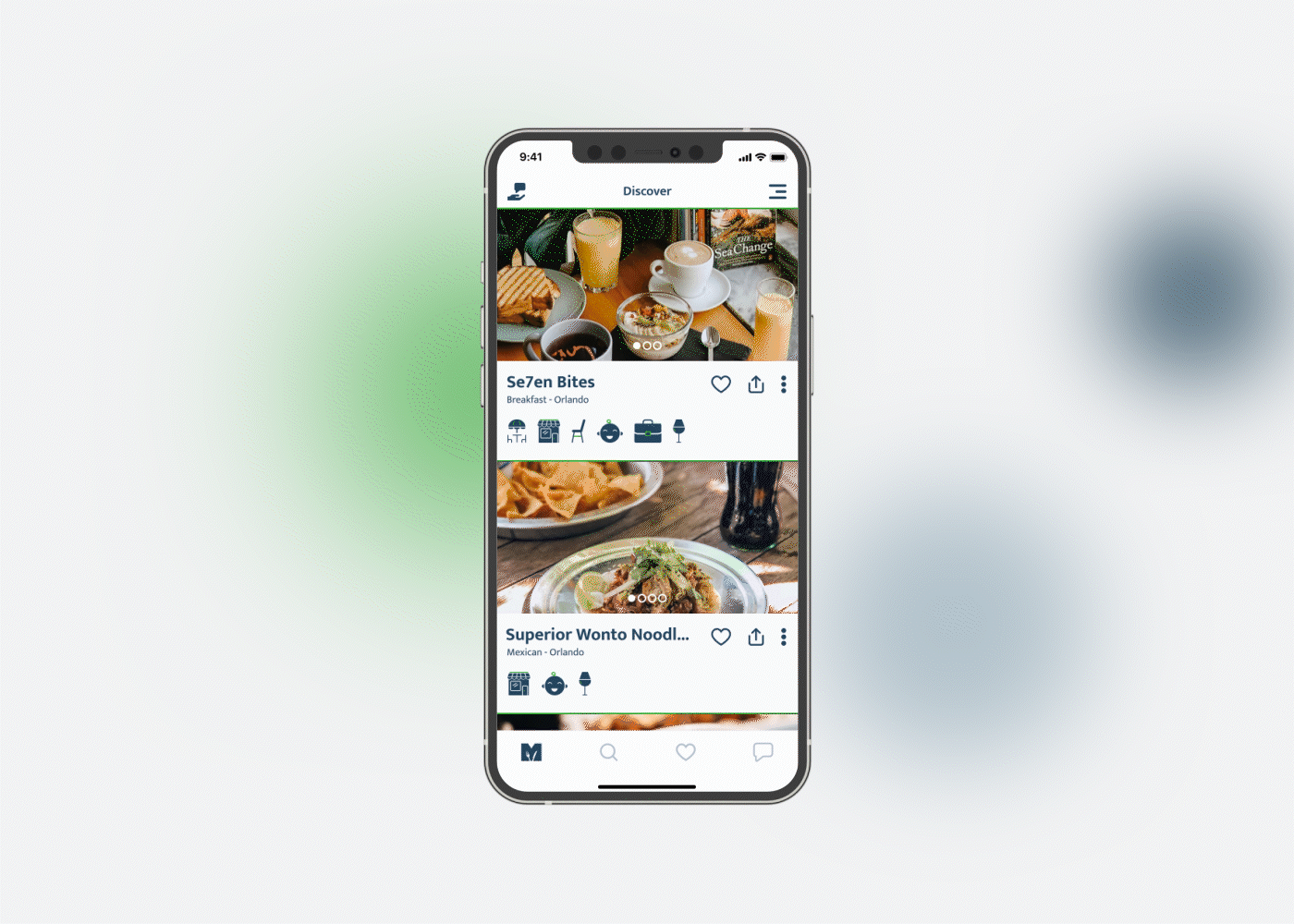 app design bars drinks Food  Mobile app recommendation restaurants UI user interface ux