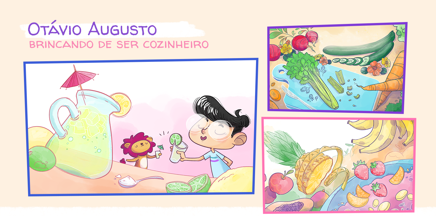 astronauta chef ebook Feminista infantil interativo Livro Lúdico Tarsila