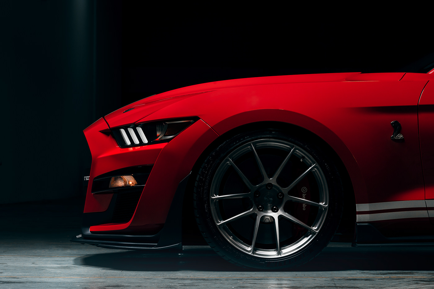 automotive   Automotive Photography car carphotography Ford GT500 Mustang Photography  photoshoot shelby