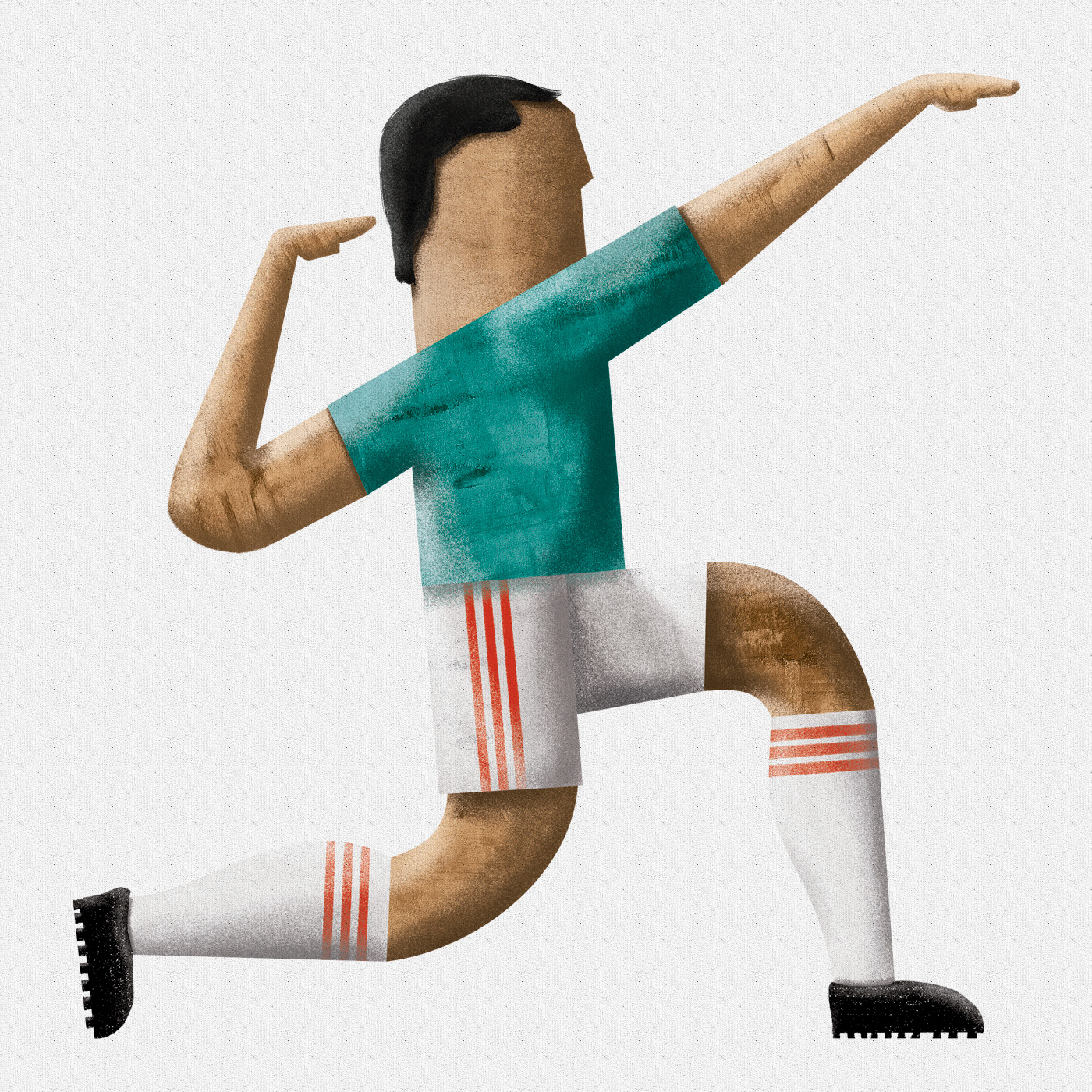 ILLUSTRATION  Character design  characters illustrations sport soccer football football players children illustration children book