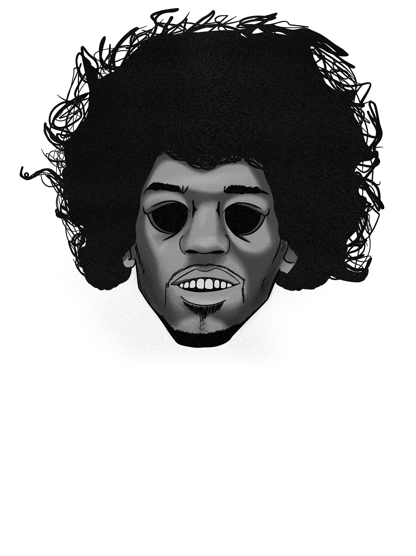 Hendrix Jimi Hendrix motion design music design poster typography  