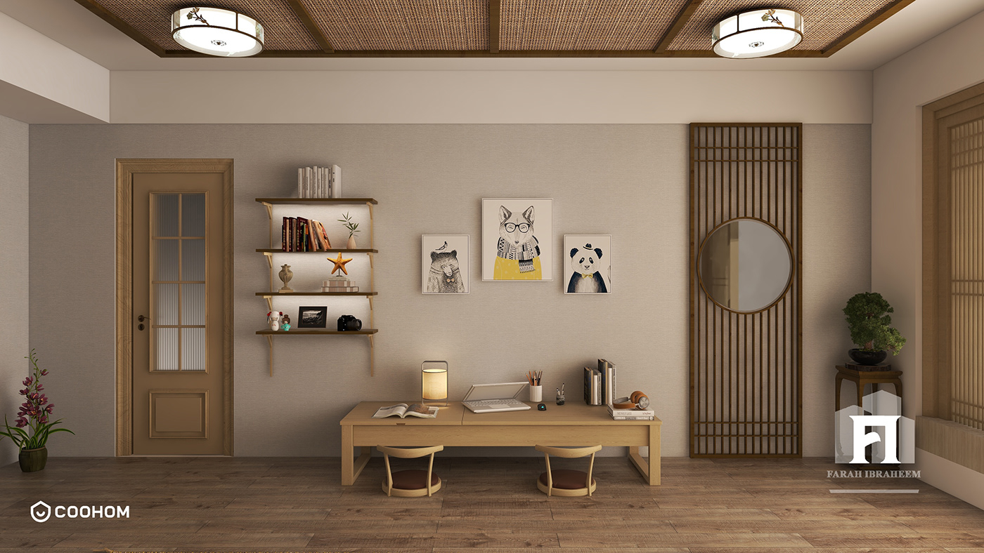 bedroom design japanese