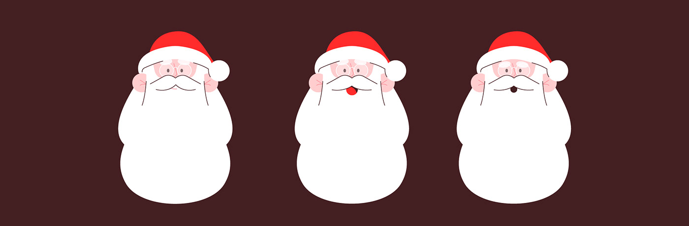 Santa Claus ILLUSTRATION  Christmas Character design  design claus