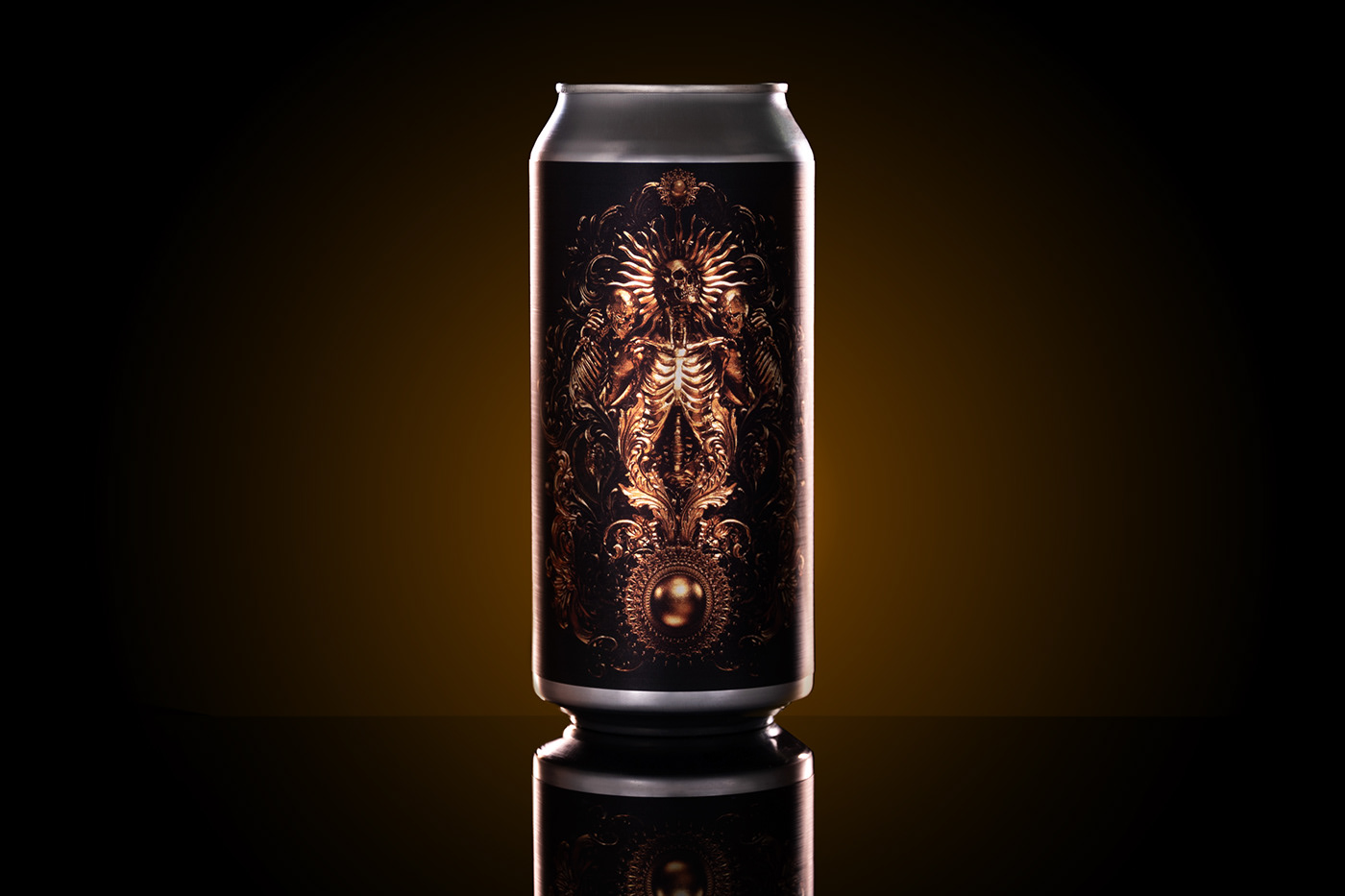 billelis Mandala geometry death IPA beer Packaging product design 