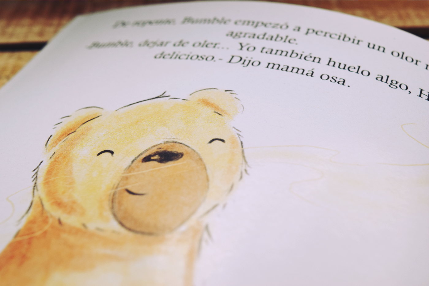 bear honey children infantil cuento story