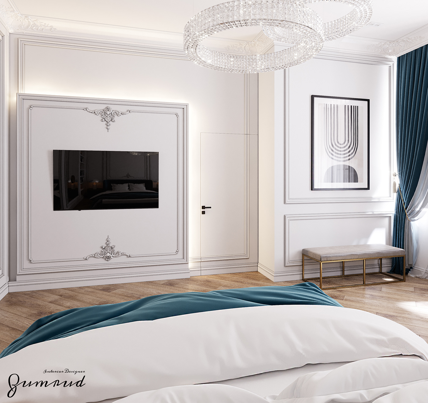 bedroom interiordesign neoclassica newwork