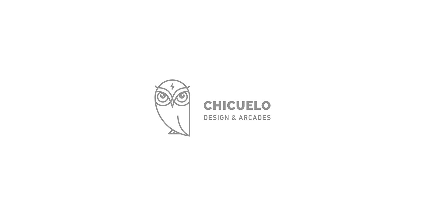 logo Logotype brand chicuelo owl Videogames arcade owl logo