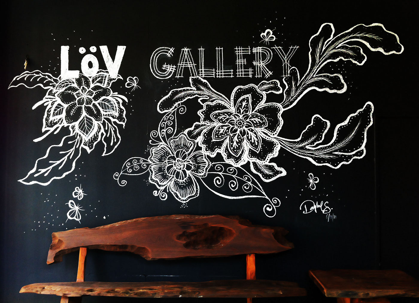  Batik  Flower Mural  on Behance