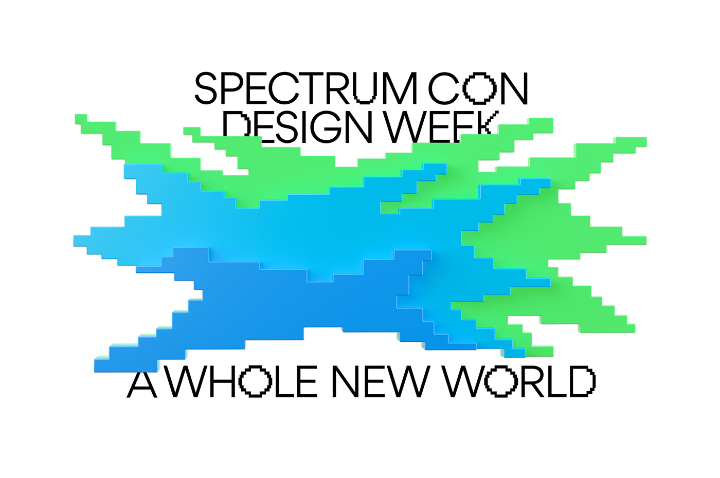 brand Brand Design conference Conference design Duotone graphic graphic design 