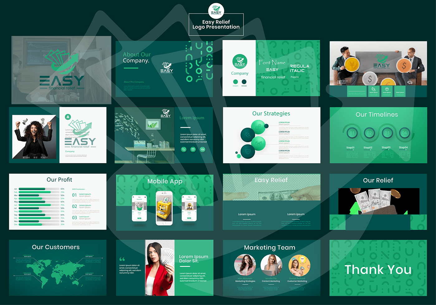 Presentation template for free downlead