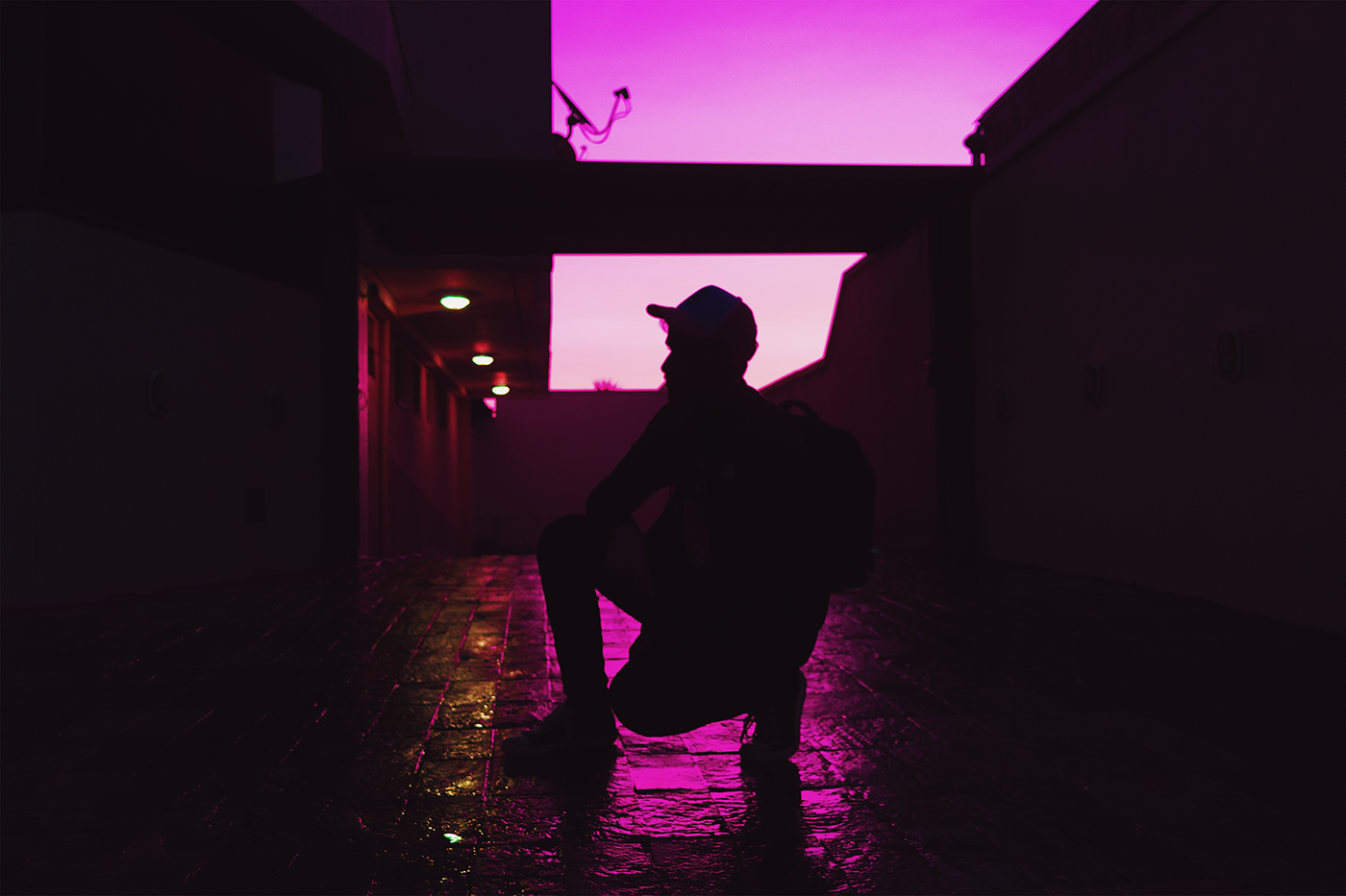 lofi Lo-fi vaporwave aesthetic city Fotografia Photography  pink purple Urban