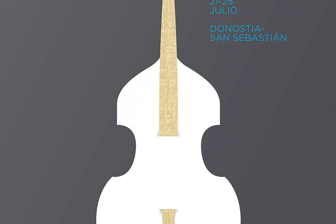 poster music poster festival jazz trumpet sun umbrella shadow contrabass toothpick tapa metaphor basque country