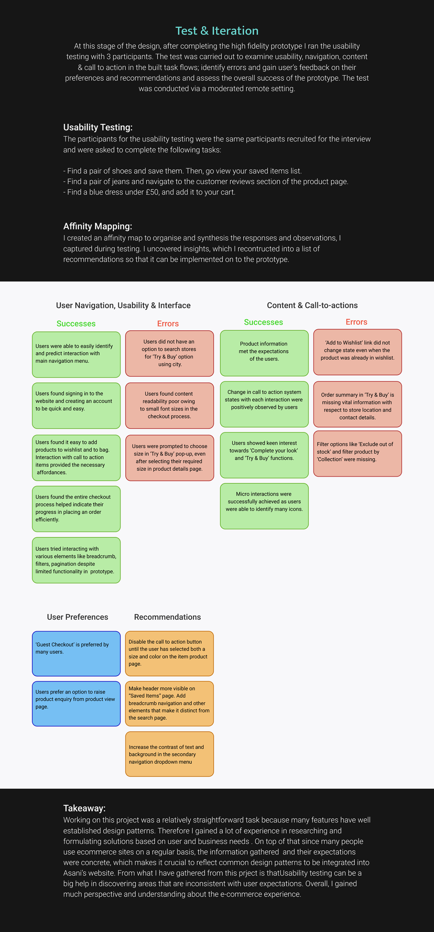 ux UI Case Study Ecommerce Shopify wordpress Web design Webflow Figma
