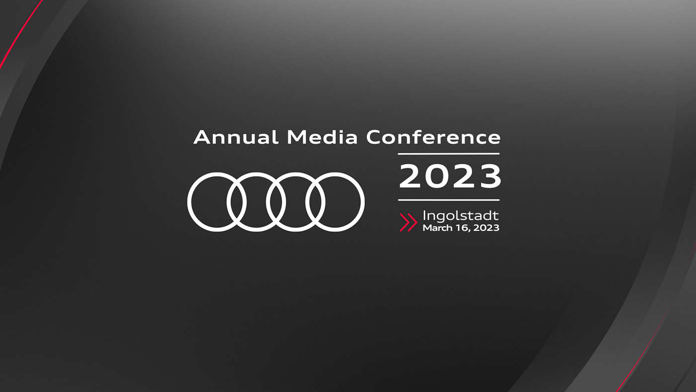 motion design Audi live media visuals Broadcast Design On AIr Design
