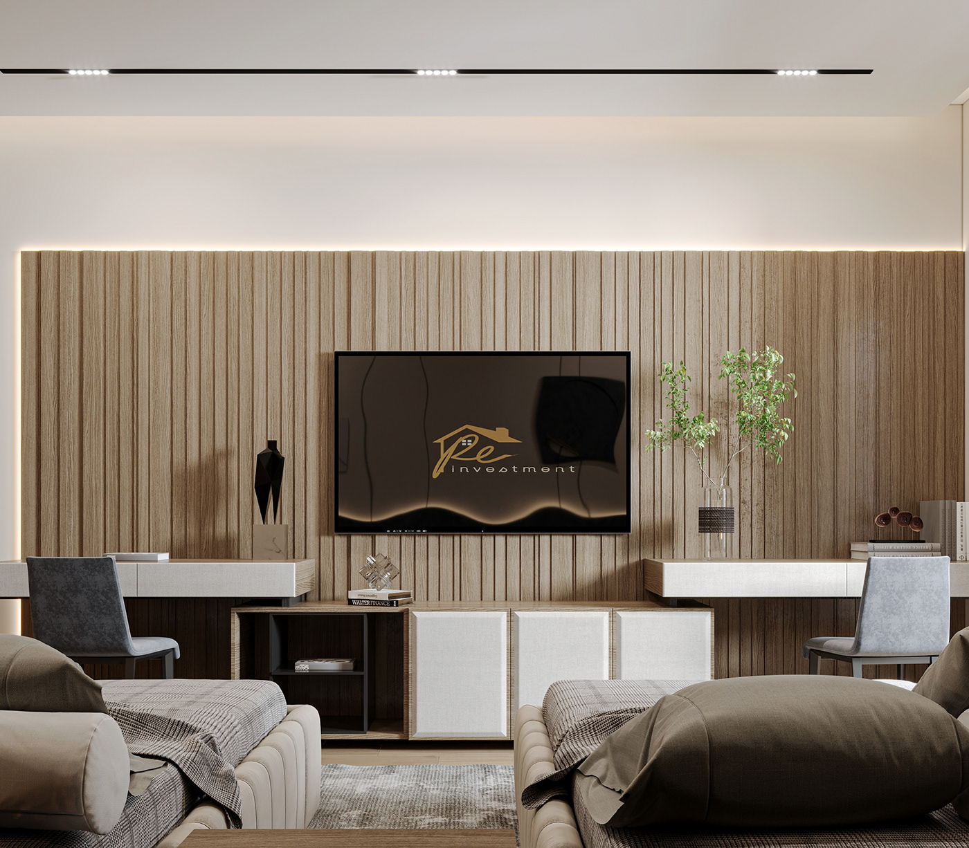 furniture design Luxury Design Interior luxury interior design  Render architecture 3ds max visualization