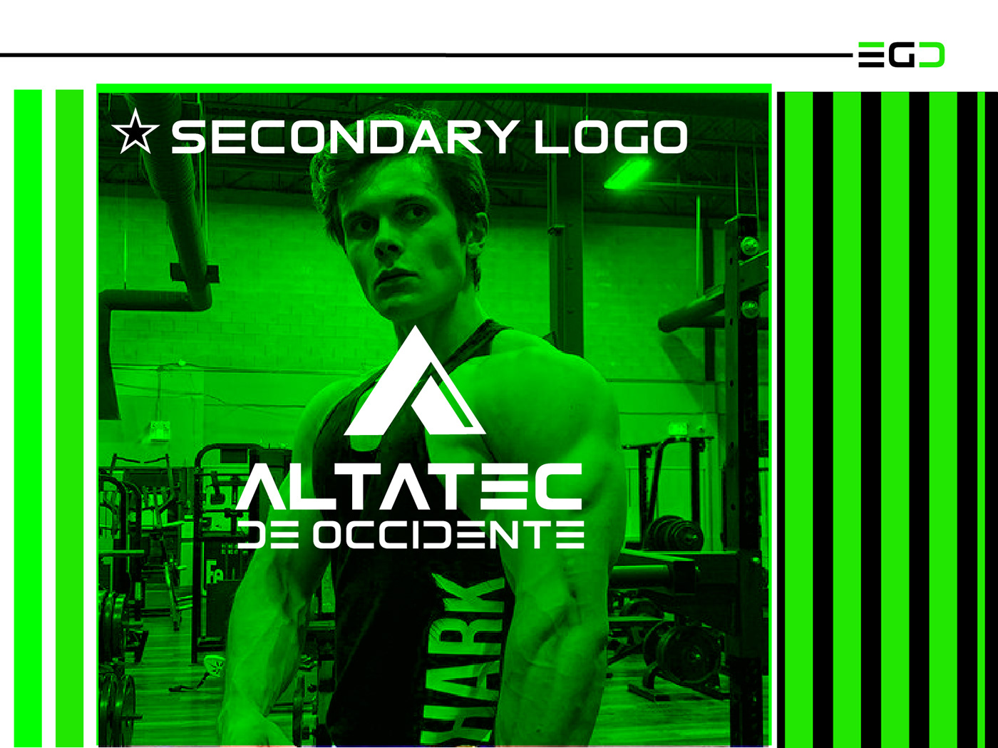 letter A Logo Design brand identity visual identity gym fitness Social media post adobe illustrator