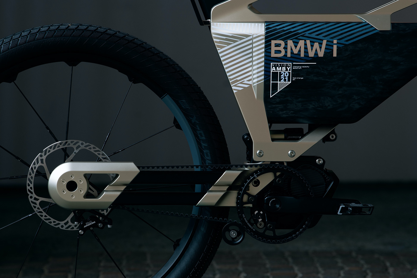 Bicycle BMW BMW i concept Ebike industrial design  mobility Sustainable transportation