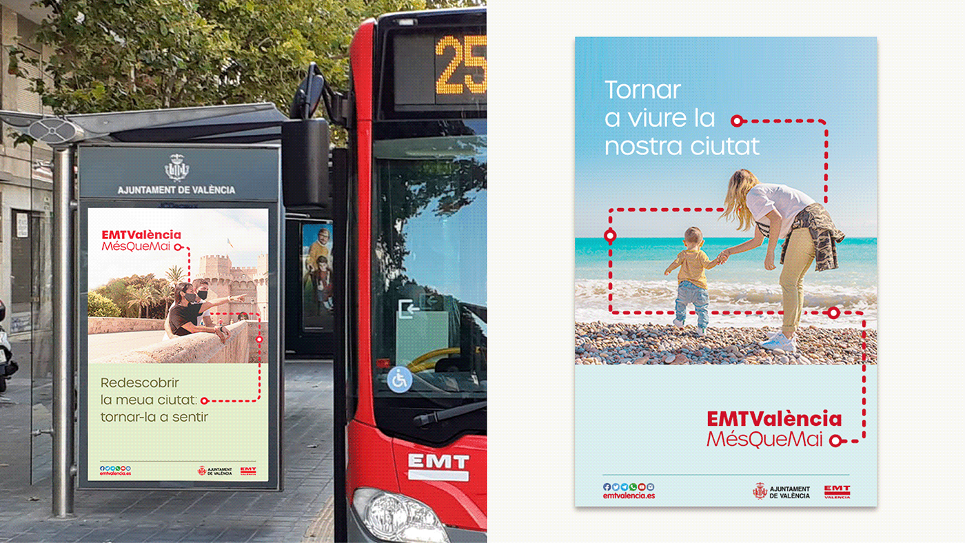 bus campaign Campaña city emt emtvalencia Transport transportes valencia