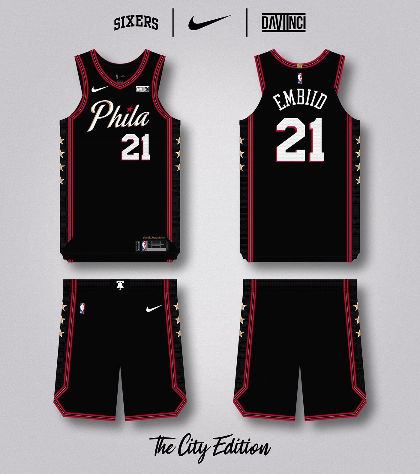 76ers basketball concept jersey NBA Nike philadelphia Sixers uniform