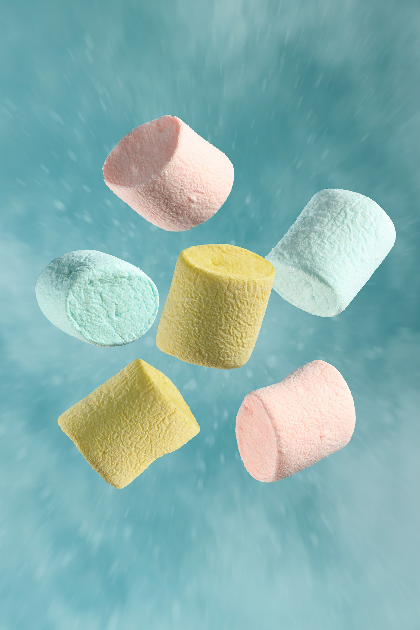 candys colors marshmallow