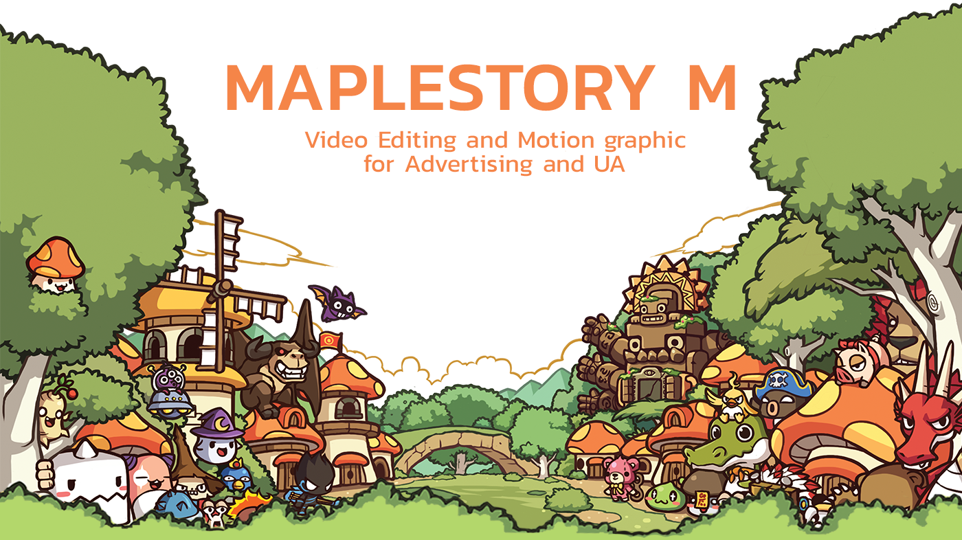 advertsing maplestorym game video motion graphic