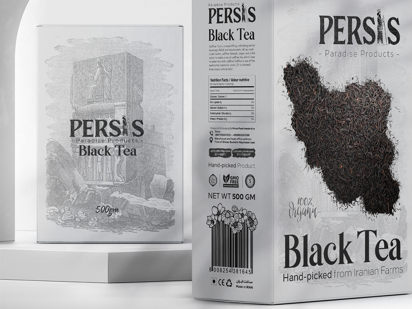 black tea Coffee creative green tea herbal tea Packaging saffron saffron tea tea Tea Packaging