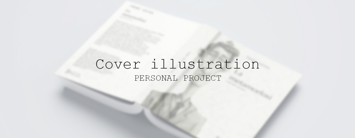 cover book design drawning editorial black and white pencil ILLUSTRATION 