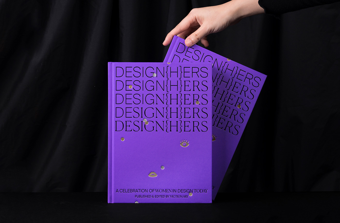 book women feminist celebration design illustrators designers typography   interviews editorial