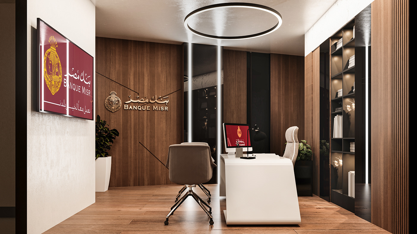 Bank business brand identity architecture archviz interior design  visualization Render exterior 3ds max