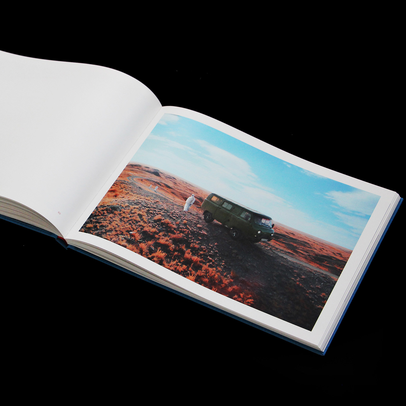 photobook nuclear nucleardisaster Photography  Bookdesign cover design infrared big book Kazachstan
