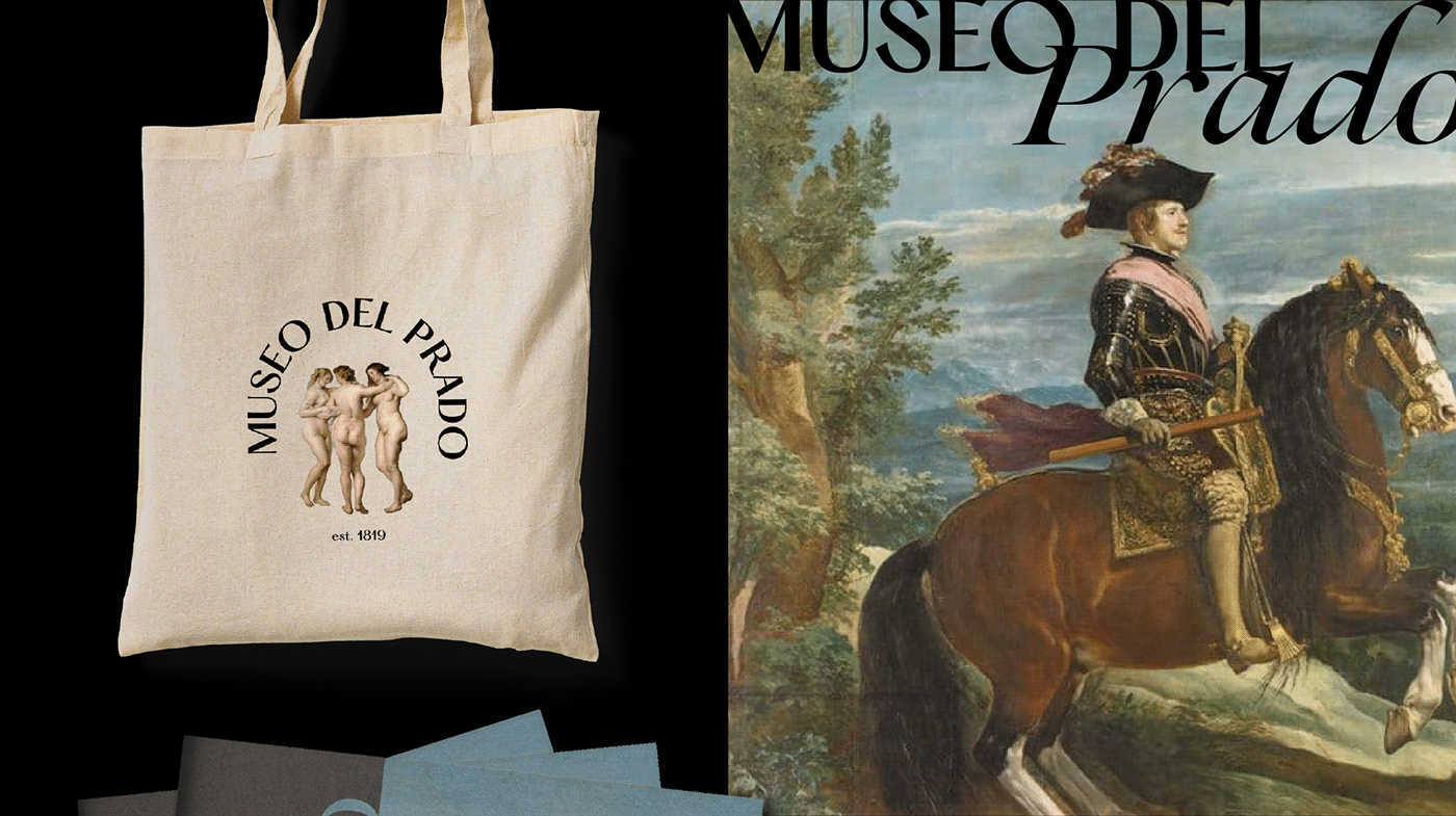 art Brand Design gallery Logotype Museo del Prado museum Packaging rebranding redesign visual identity