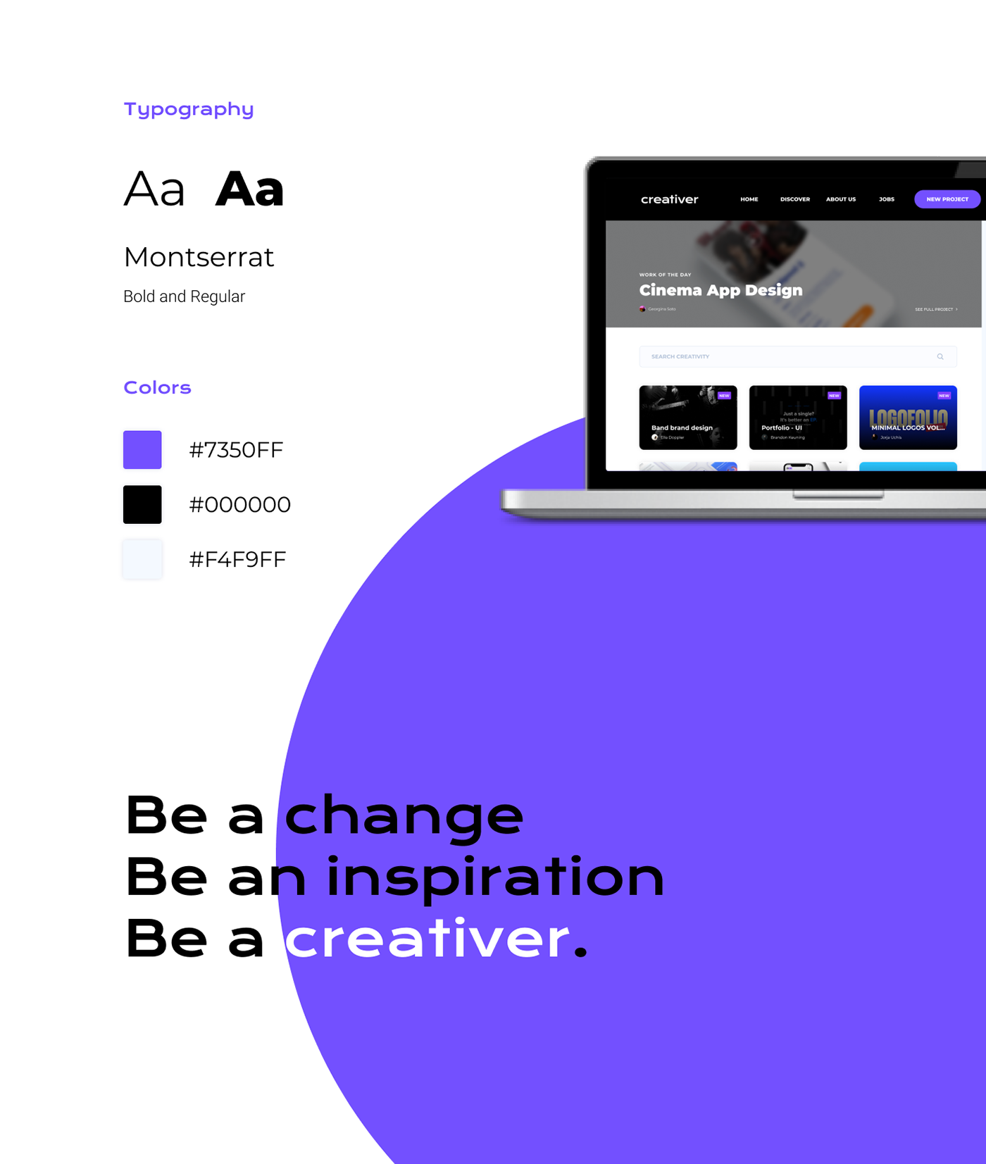 UX design ui design Web Design  app purple creative art direction  Web Project portfolio
