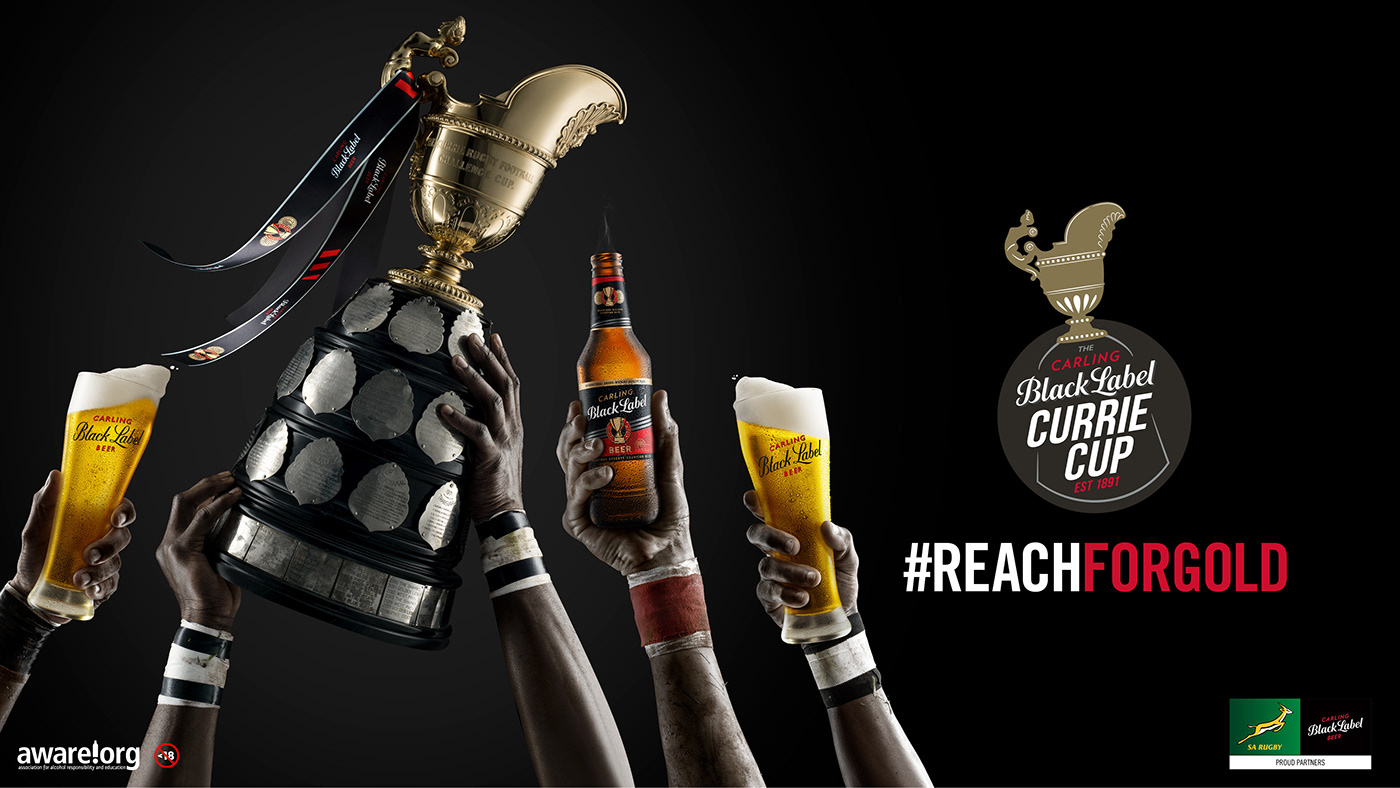 Advertising  beer CarlingCurrieCup Rugby Sponsorship sports tournament