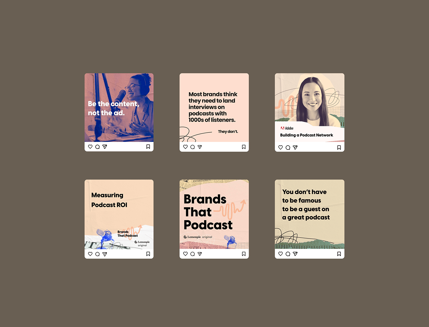 brand identity Website website cdesign branding  podcast agency Podcasts pr podcasts user interface