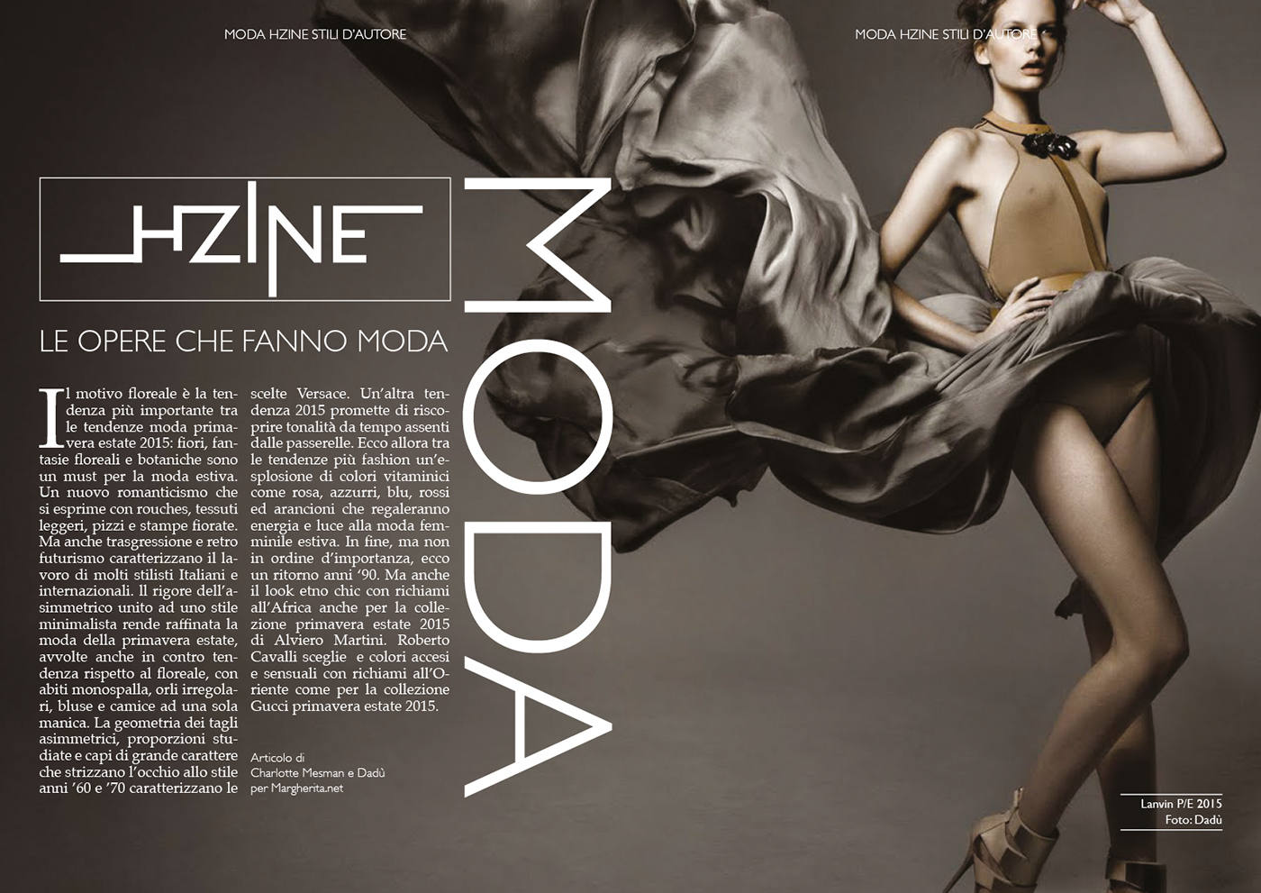 hzine magazine rivista architettura arte moda design Editing  grafica editoriale