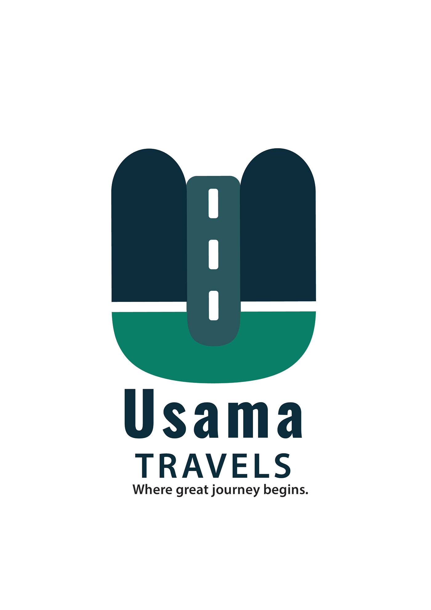 Travel travels branding  campaign design usama