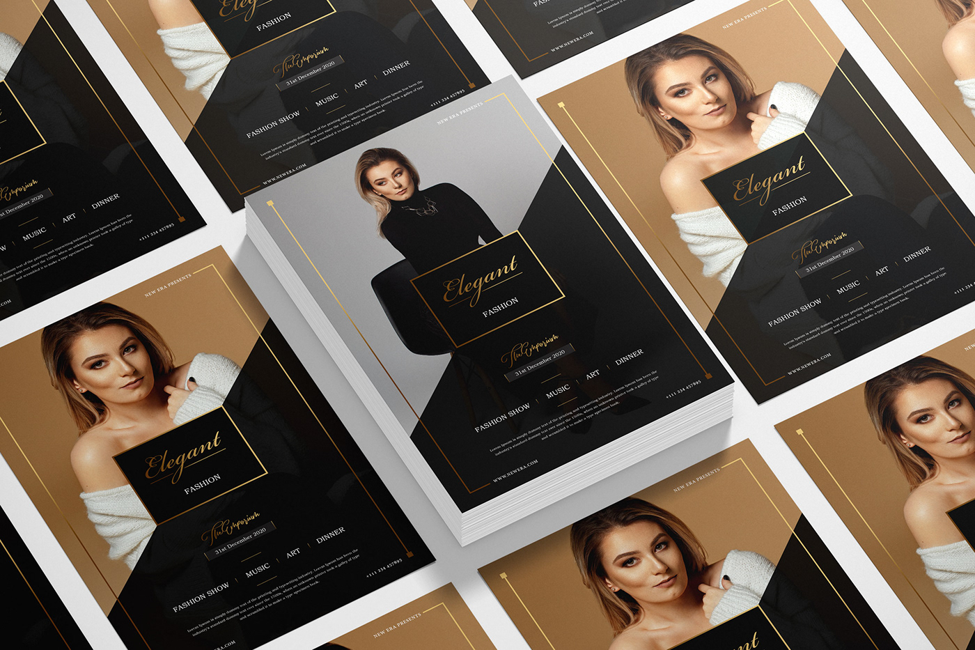 advertisement clothes dress flyer fashion flyer Flyer Design free download poster psd file