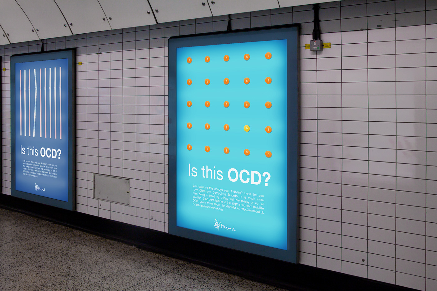 OCD mental health advertisement Advertising  anxiety Stigma