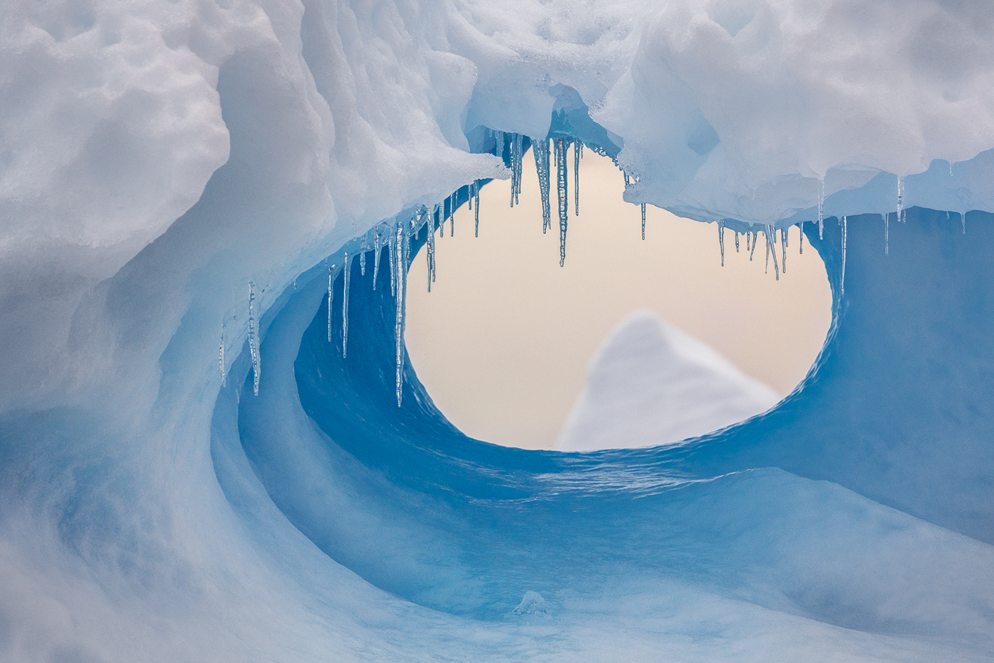 ice blue antarctica glacier iceberg water Ocean cold