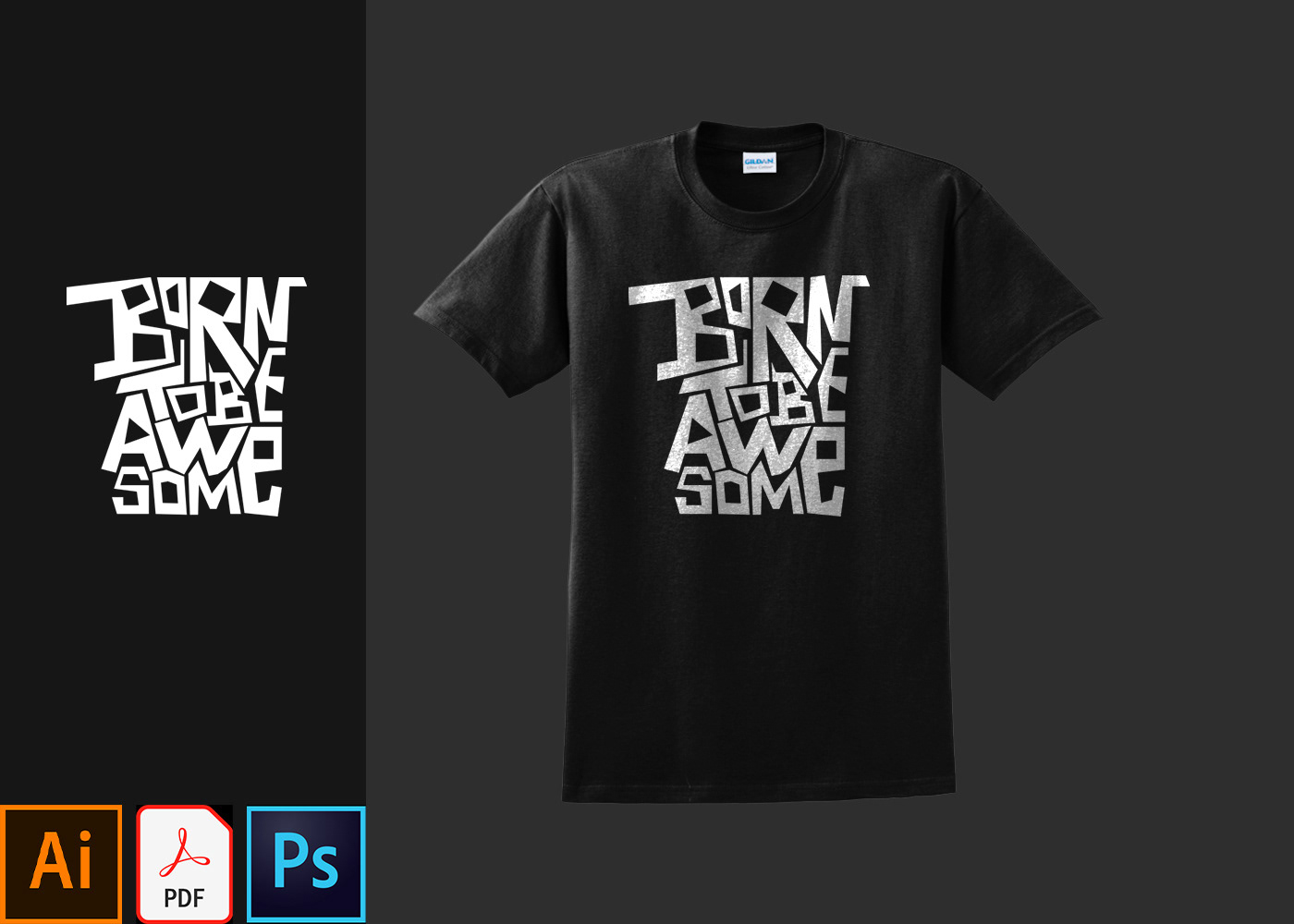 T-shirt merchandise design . vector typography qoutes on Behance