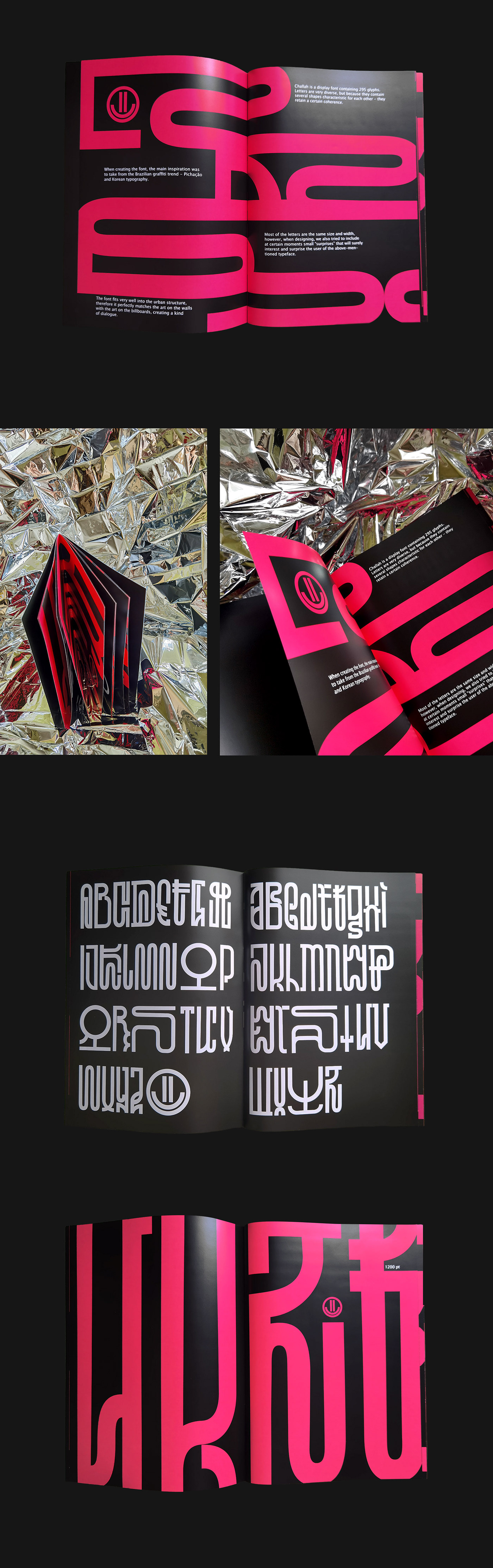book design fonts magazine print type design Typeface typography   visual identity Zine 