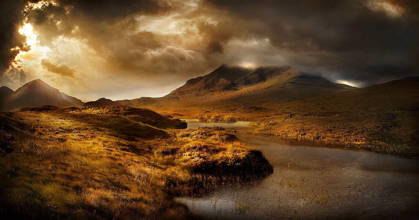 Isle of skye scotland Landscape seascape water