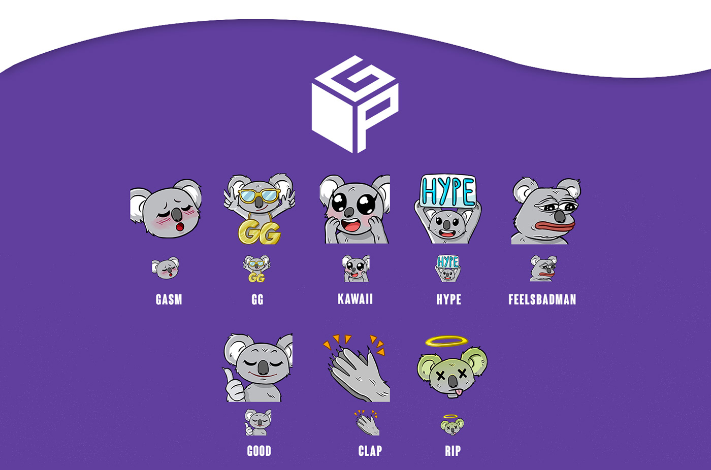 emote Twitch Streamer yayıncı Emoji Character design  design artwork twitch design emote for twitch