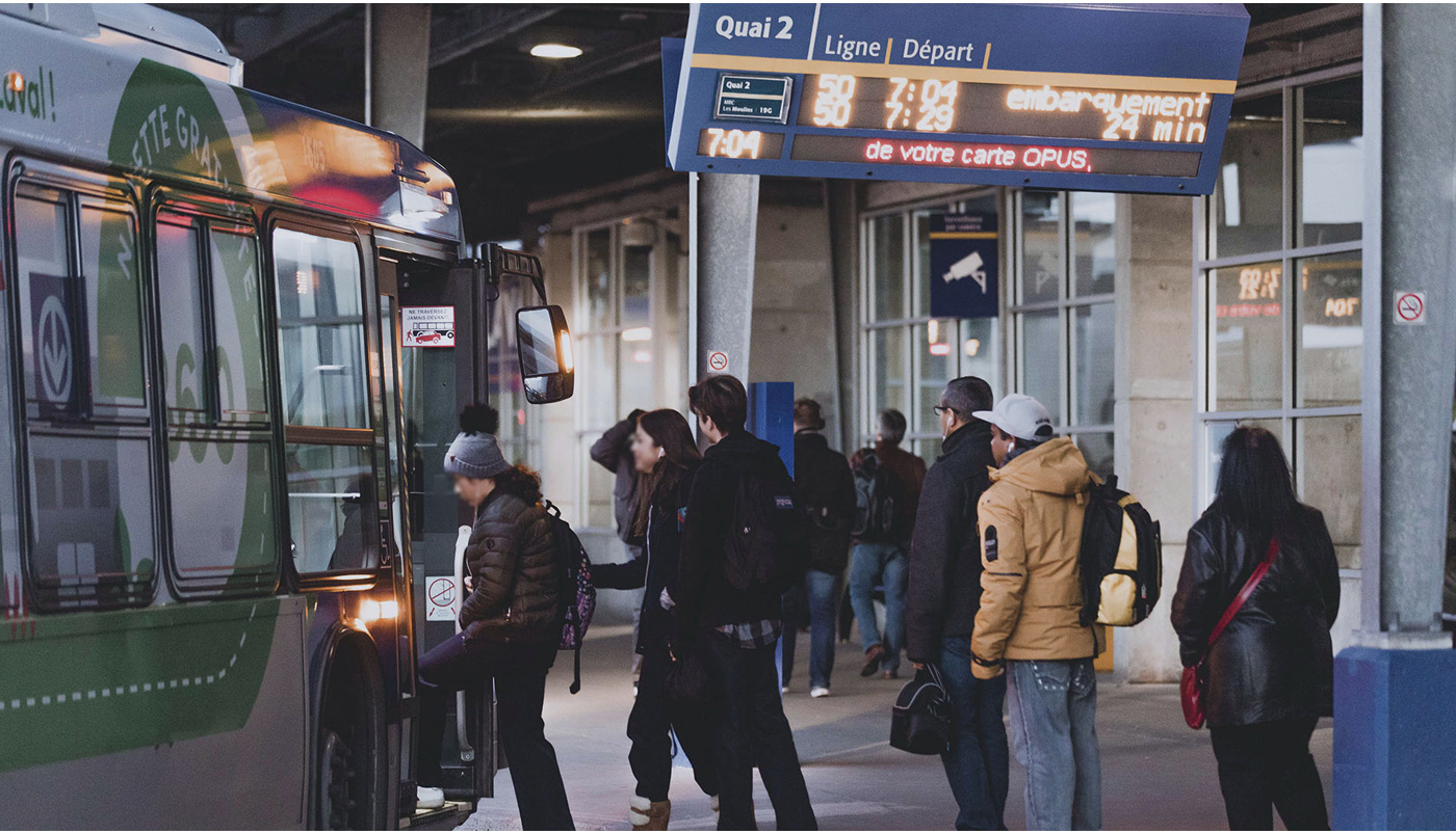 mobility Transport public transport Montreal mobilité artm survey interactive