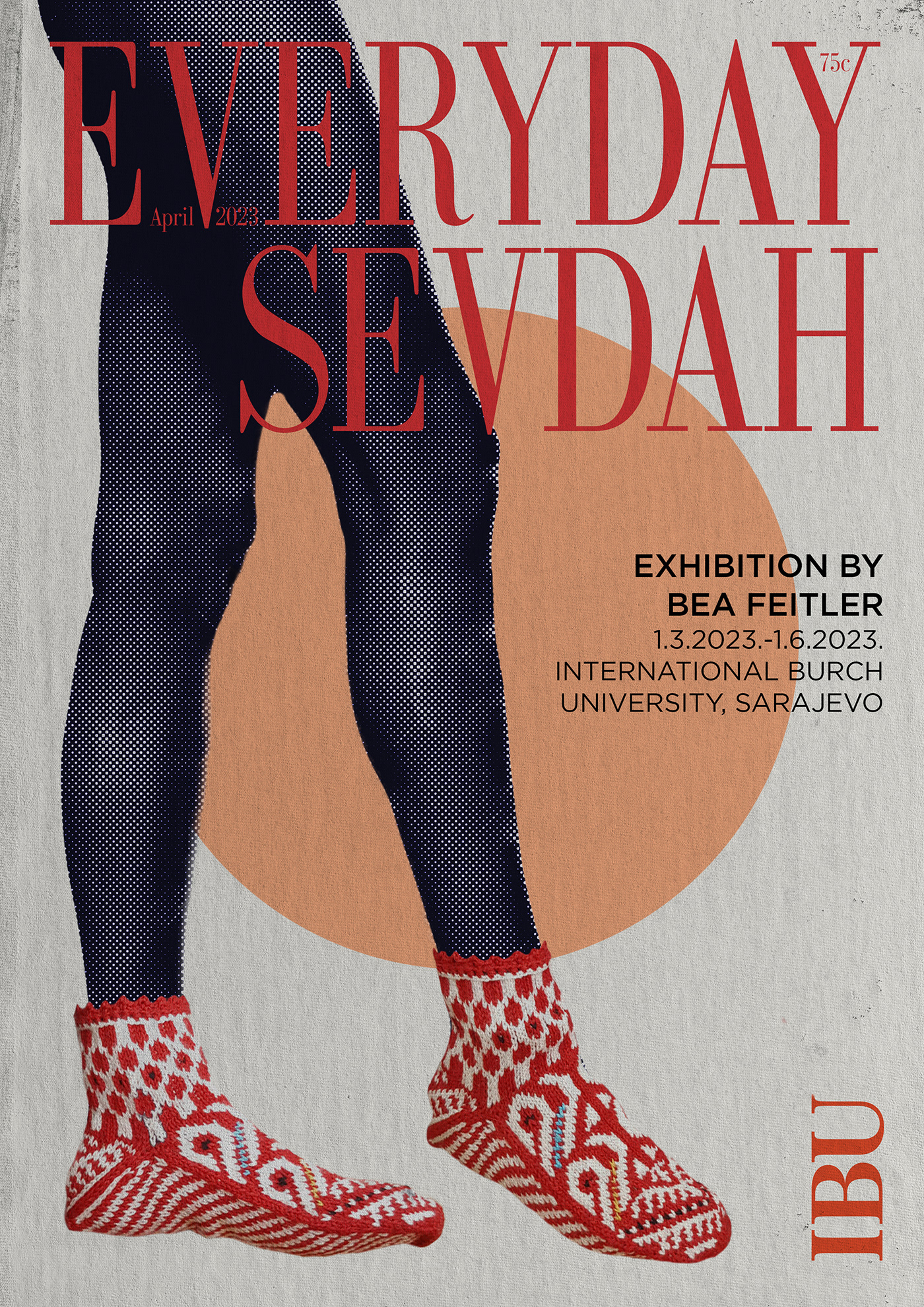 poster Poster Design Exhibition  paula scher April Greiman graphic design  designer photoshop Bea Feitler sevdah