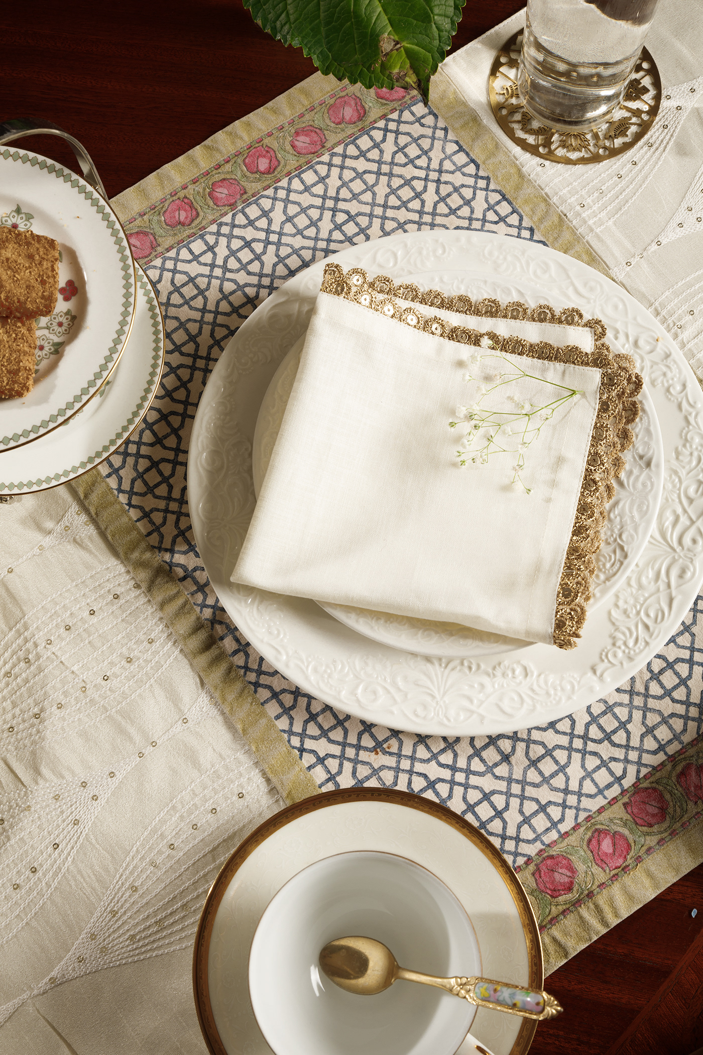 art direction  crockery design home decor napkin ring Photography  Product Photography styling 